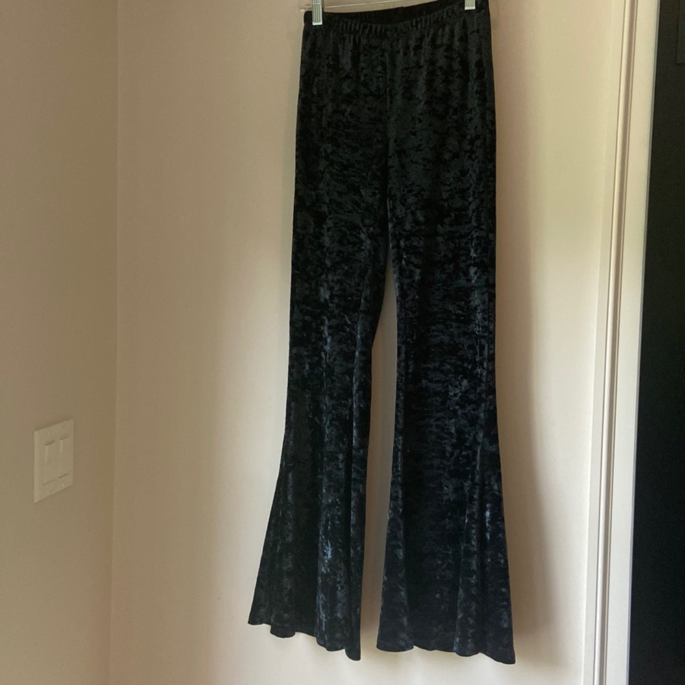 Crushed Velvet Bellbottoms by Emma and Sam Sz S